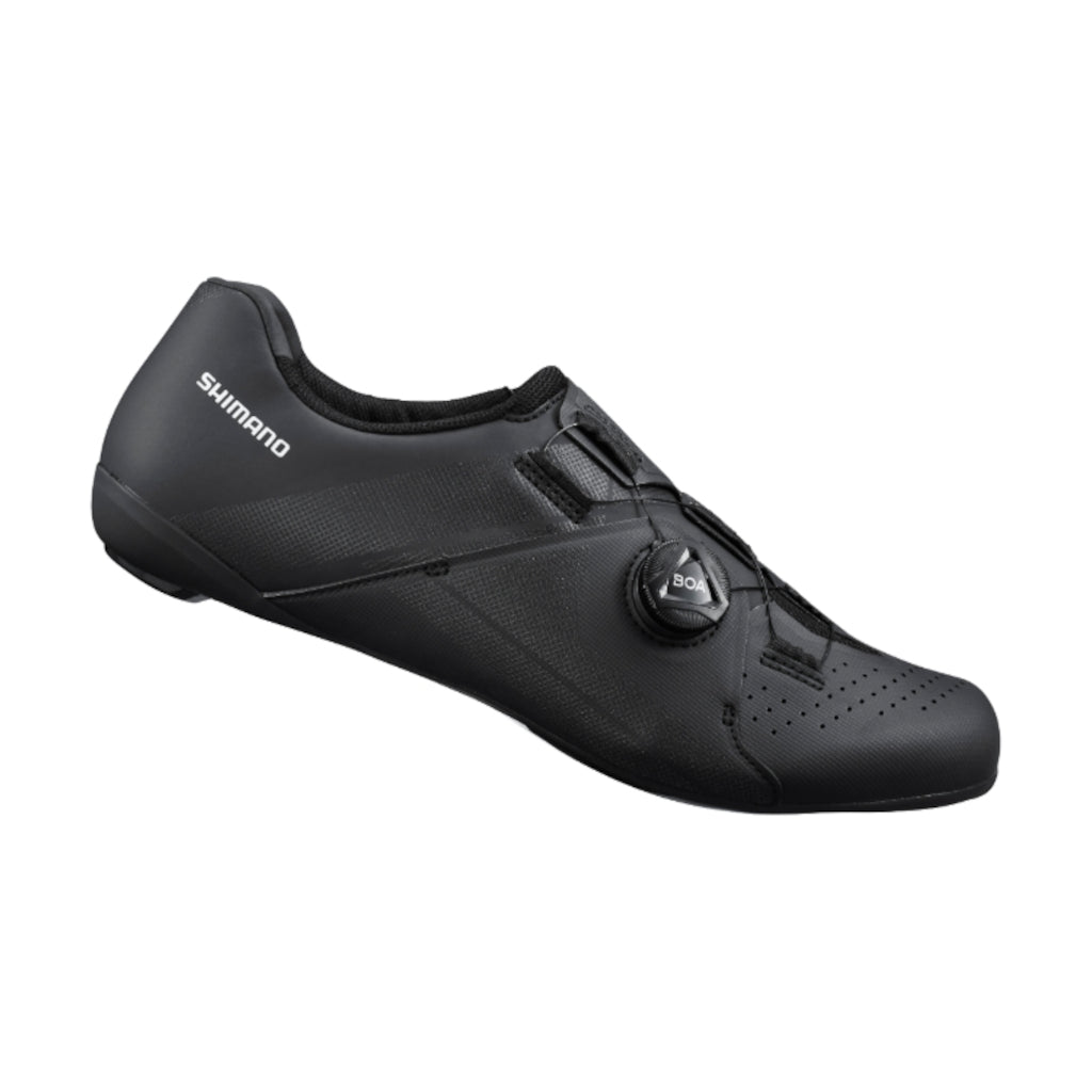 Shimano cycling shoes, triathlon/ road cycling shoes SH-RC300, unisex, black