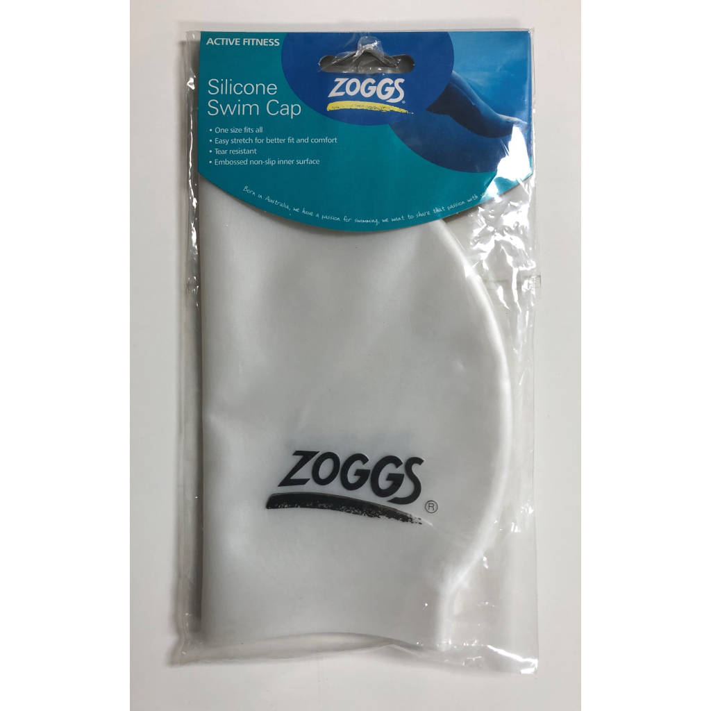 Zoggs Silicone Swim Cap, Badekappe