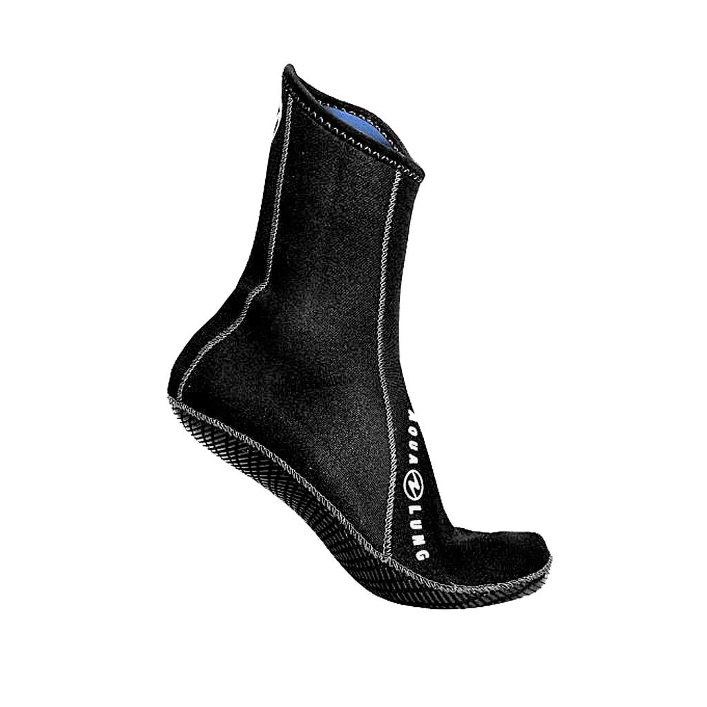 Aqualung, Aqua Sphere, 3mm Ergo High Grip Neoprene Socks, foot, socks, neoprene, black/blue