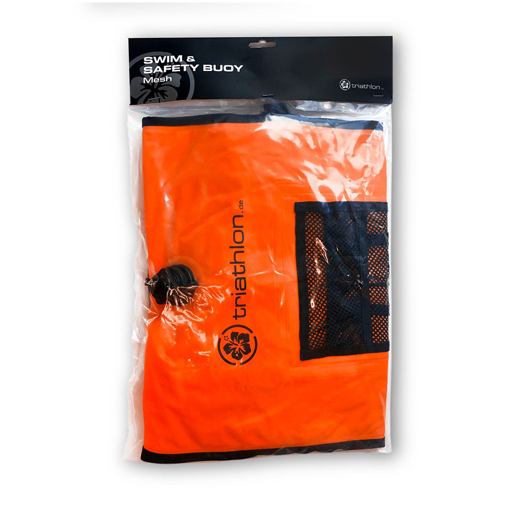 triathlon.de Swim &amp; Safety Buoy Mesh, orange