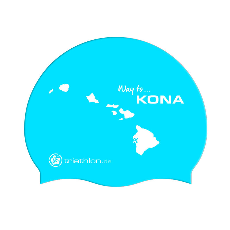 triathlon.de Silicon Cap, swimming cap, Way to .... Kona, turquoise