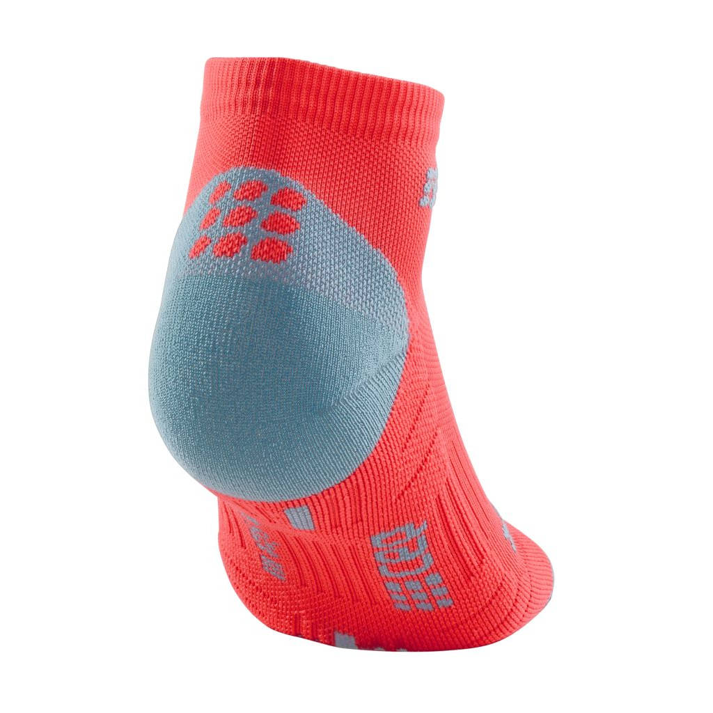 CEP Low Cut Socks 3.0, men, lava/grey, red/grey