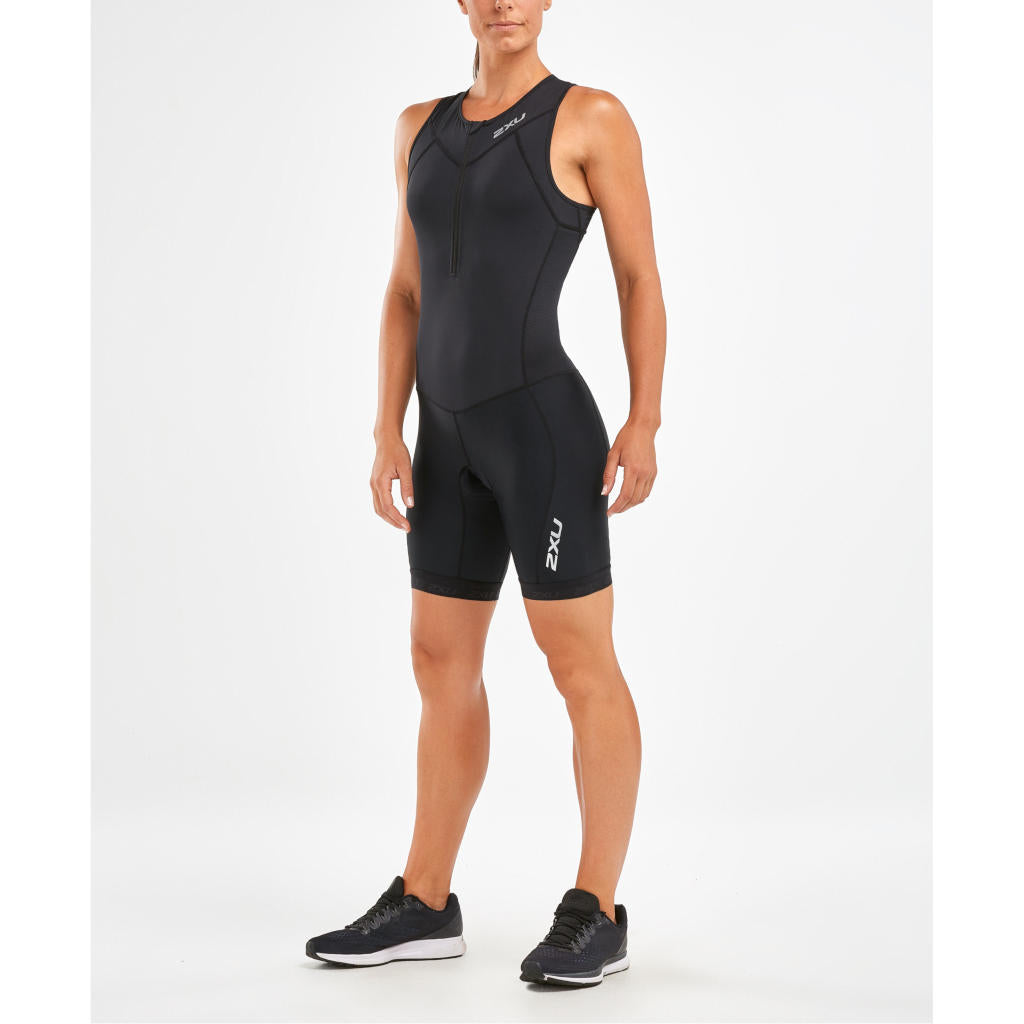 2XU Active TriSuit, Damen, schwarz