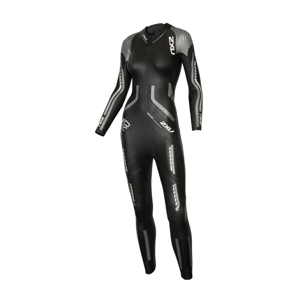 2XU Propel Pro, wetsuit, black/silver, women, 2023