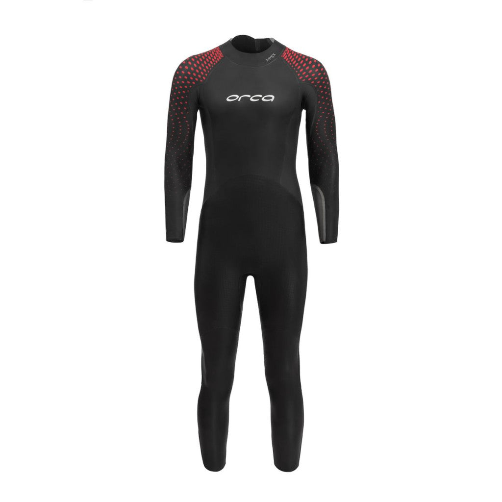 Orca Apex Float, wetsuit, men, red buoyancy, black/red, 2022
