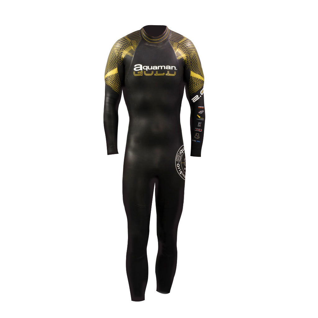 Aquaman Cell Gold Wetsuit Women's XS Size 