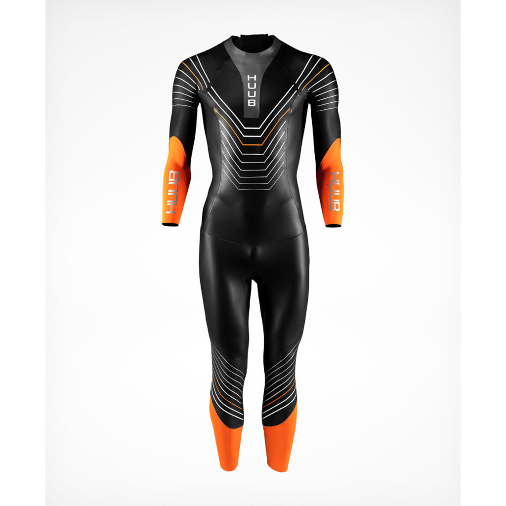 Huub Araya 2:4 wetsuit black/orange men 2023