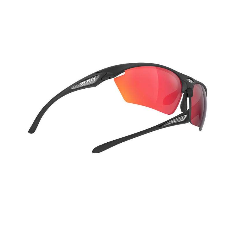 RUDY Project Stratofly Black Matte - MLS Red, red/black, bike glasses, sports glasses