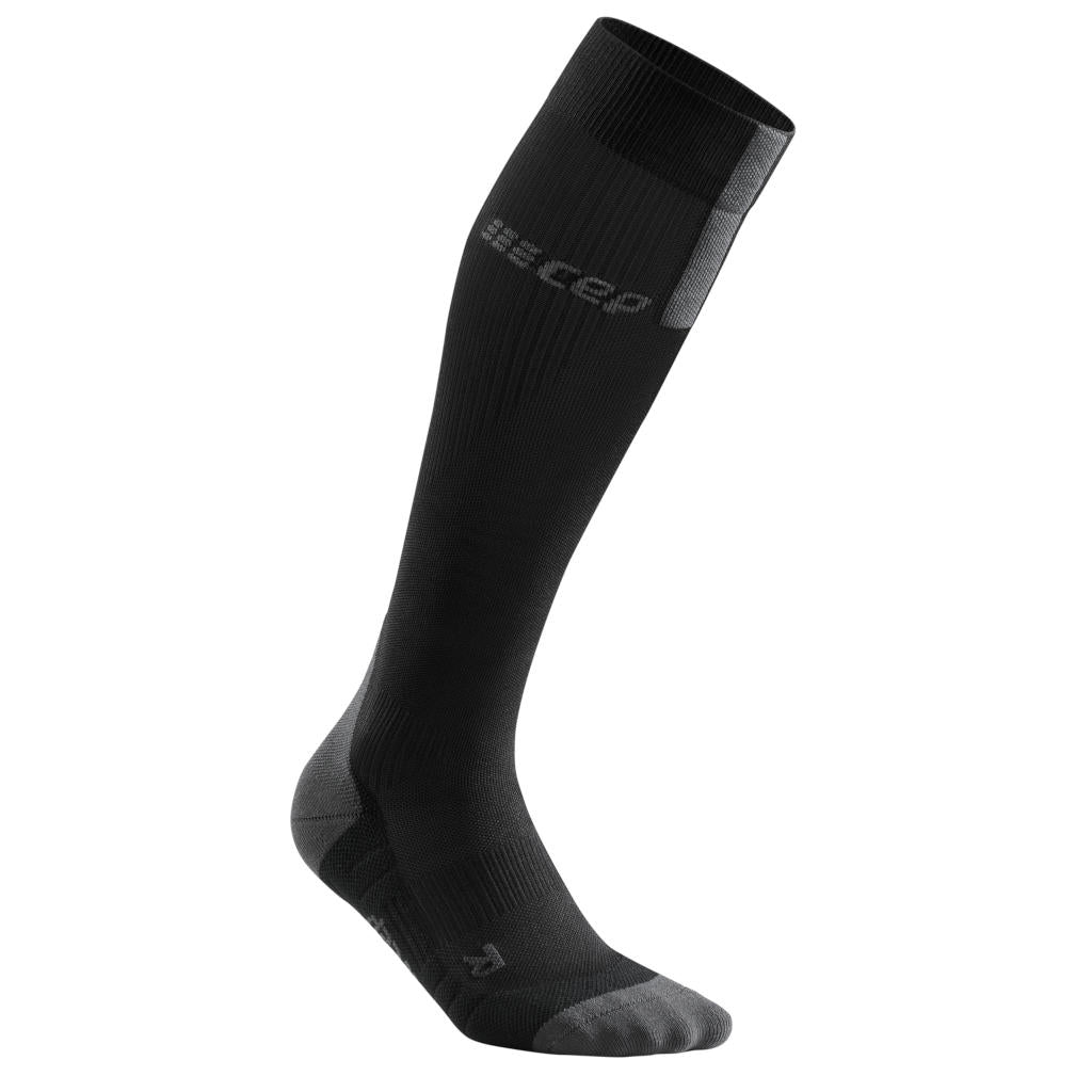CEP Run Compression Sock 3.0, men, black/dark grey, black/grey