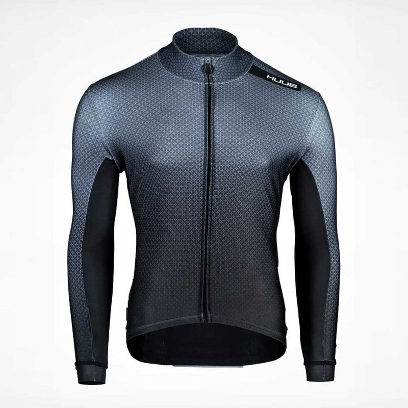 Huub Core 4 Long Sleeve Thermal Jersey, cycling jersey, men, slate grey, slate