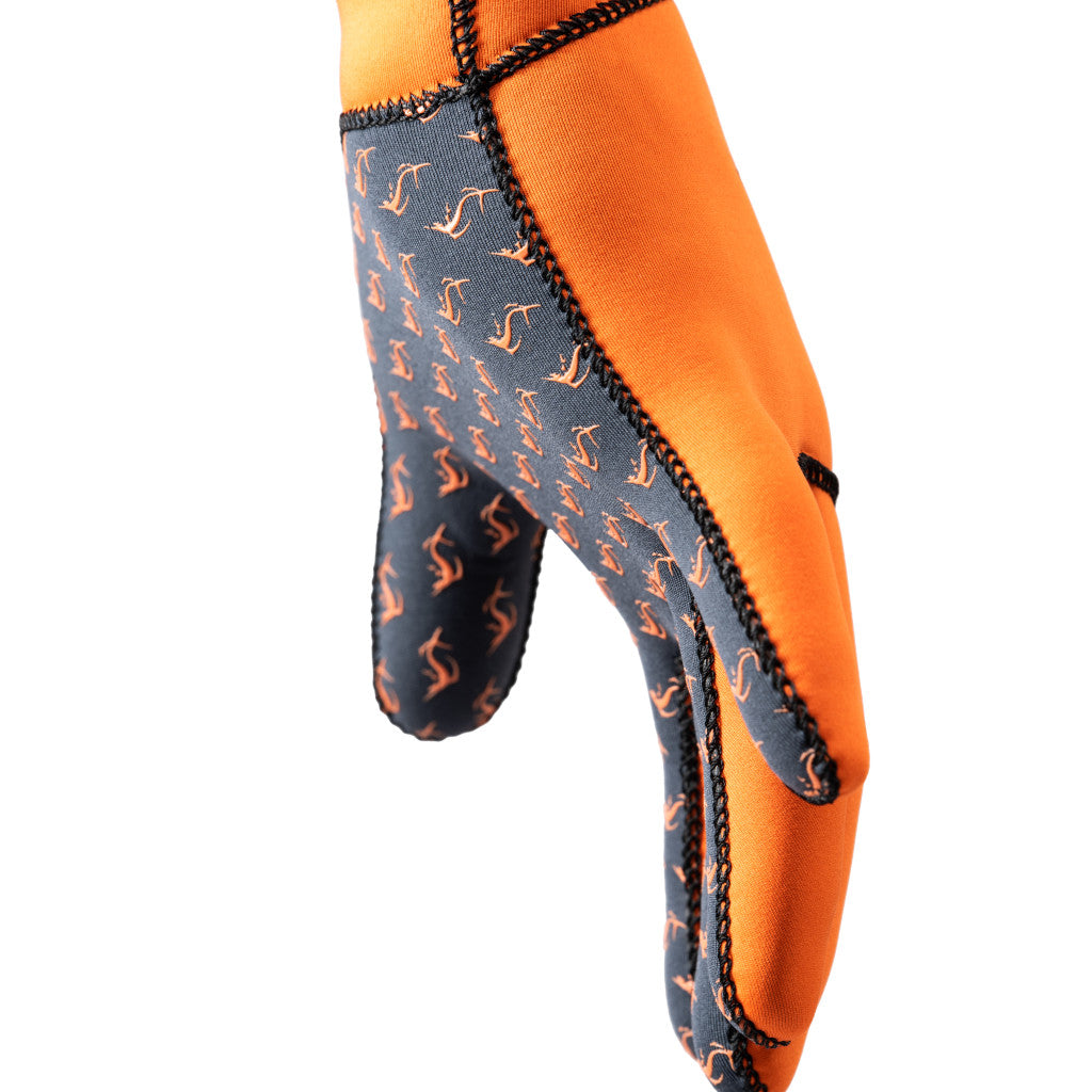 Sailfish Neoprene Glove, gloves, orange/black