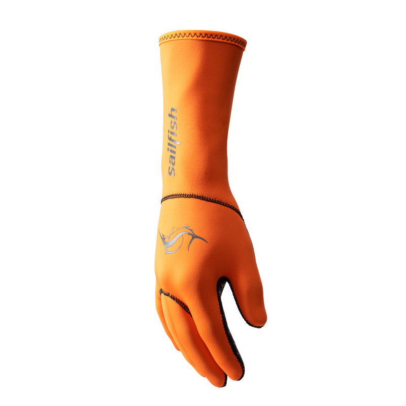 Sailfish Neoprene Glove, gloves, orange/black