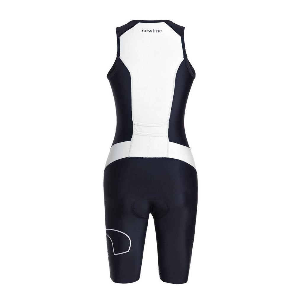 Newline Triathlon Suit, women, black/white 