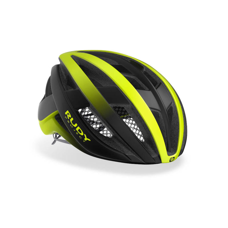 RUDY Project Venger Road, bike helmet, fluorescent yellow/black