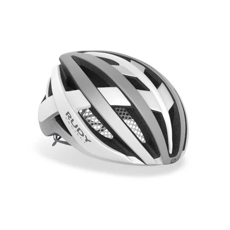 RUDY Project Venger Road, bike helmet, white/silver
