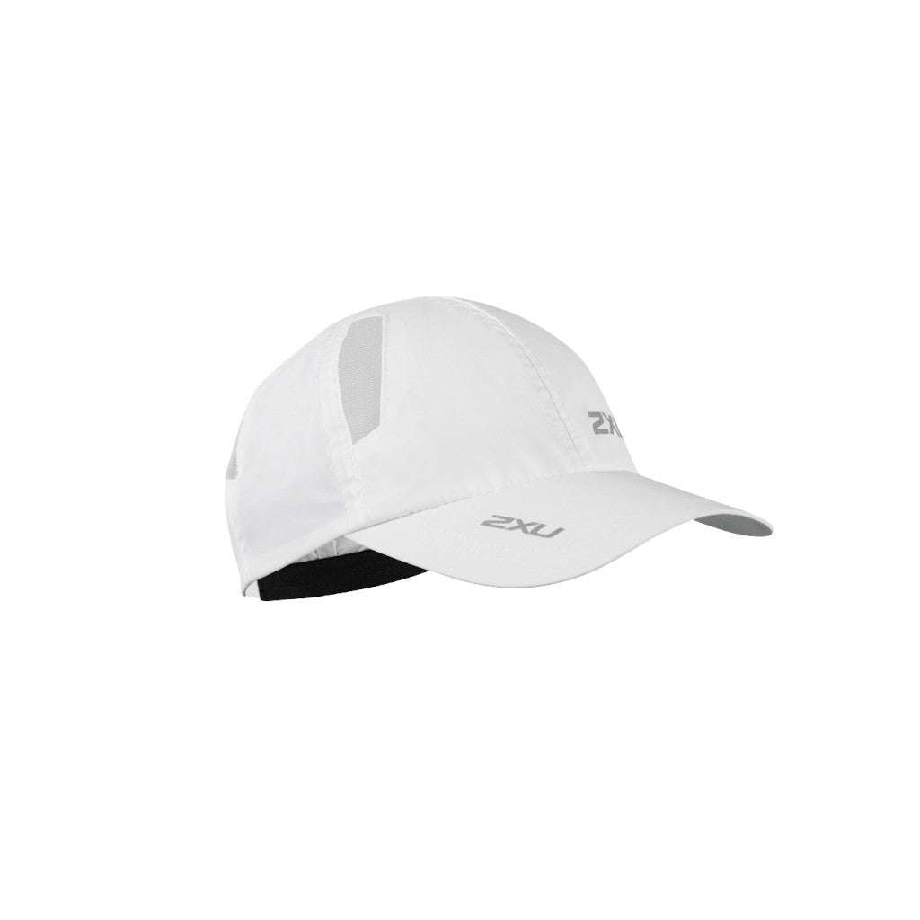 2XU Run Cap, Unisex, white/white, weiß